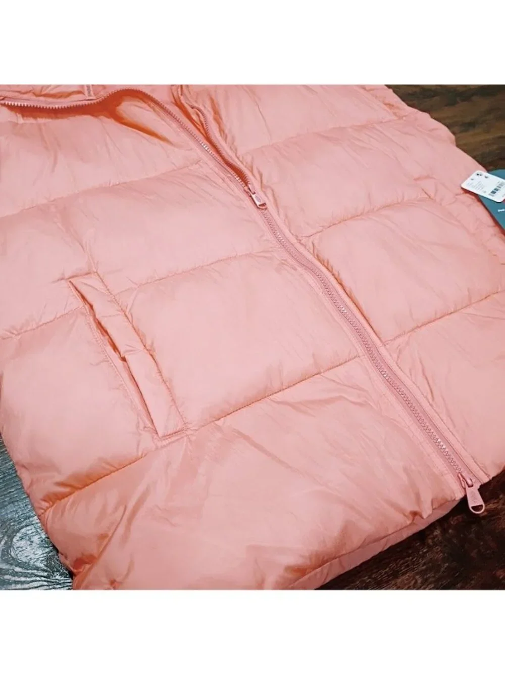 Free People Movement Puffer Vest Fruit Punch Womens M Lightweight Pink Outerwear - Picture 4 of 13